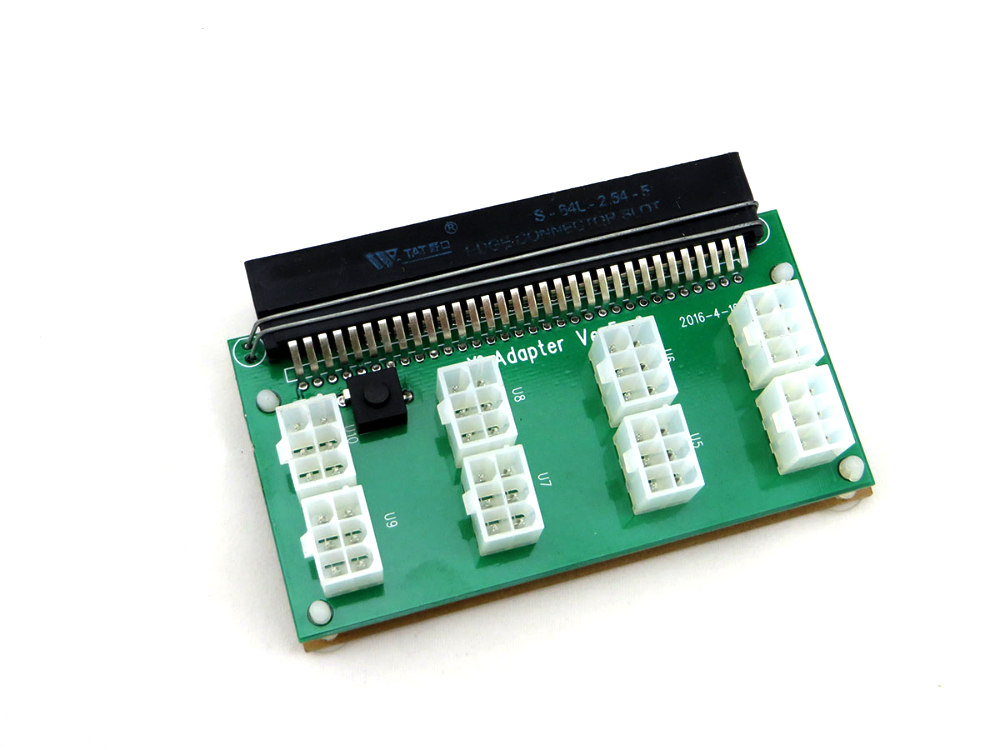 X5 Breakout Board Adapter compatible with HP DPS-1200FB or Delta DPS-2400AB