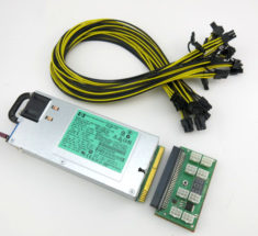 GPU Video Card Mining Power Supply Kit