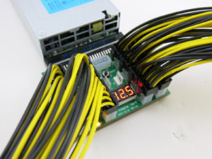 Breakout board and PCIe cable kit for all your mining power supply needs.