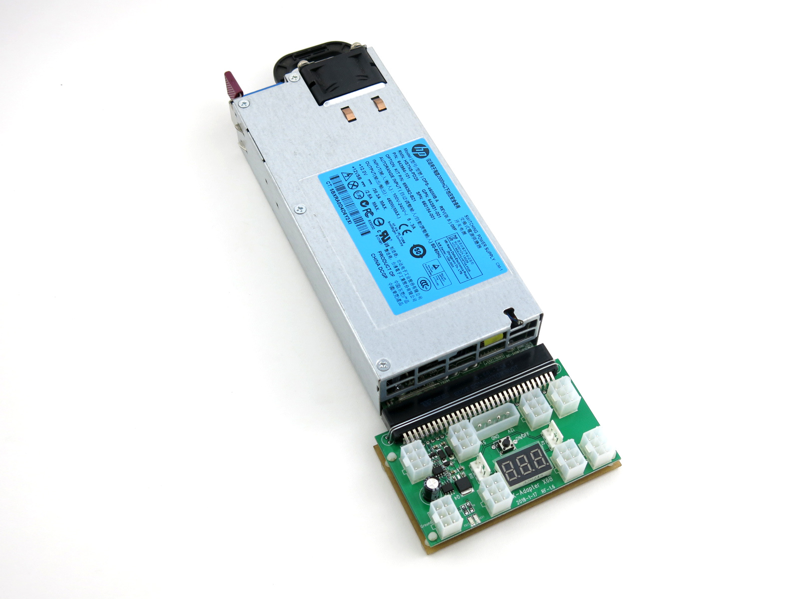 Z9 Mini PSU Kit: 460W 110-240V 80+ Platinum 94% - Parallel Miner