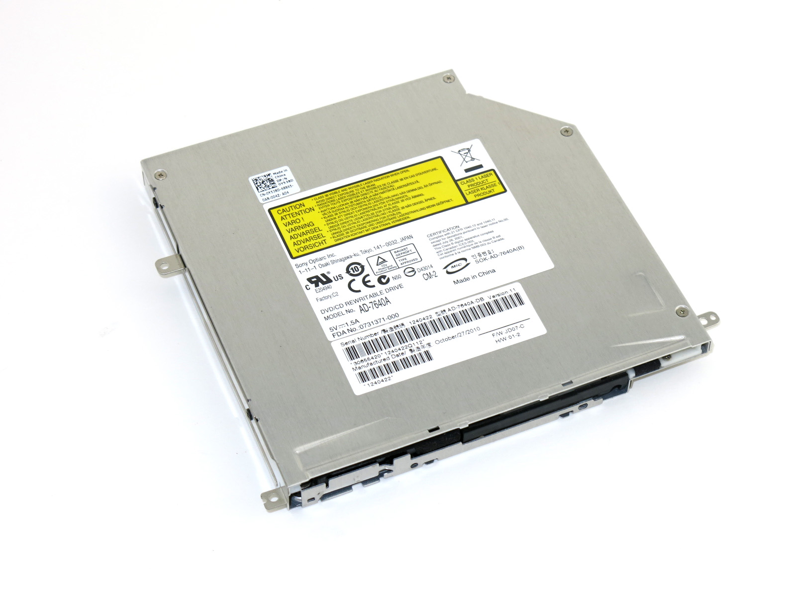 HP Inc. DVD Drive SM DL RW LS OPTIARC, 502440-ABC