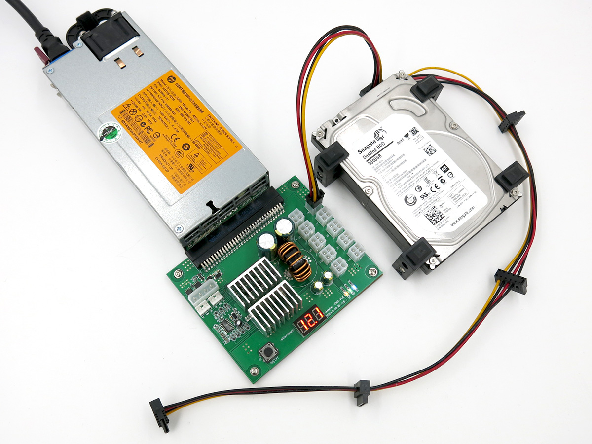 analog Markeret accelerator Hard Drive Mining Breakout Board X-Adapter CHIX HDD SSD SATA Power
